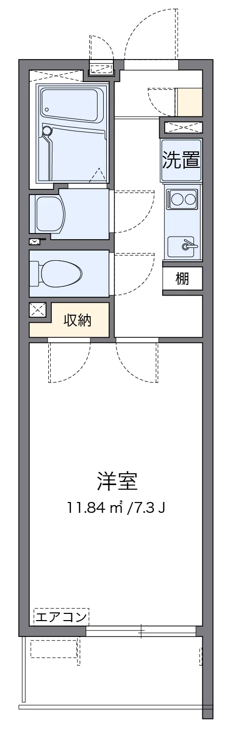 代表的な間取のため実際の間取とは異なる場合があります