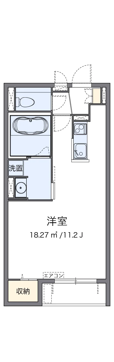 代表的な間取のため実際の間取とは異なる場合があります