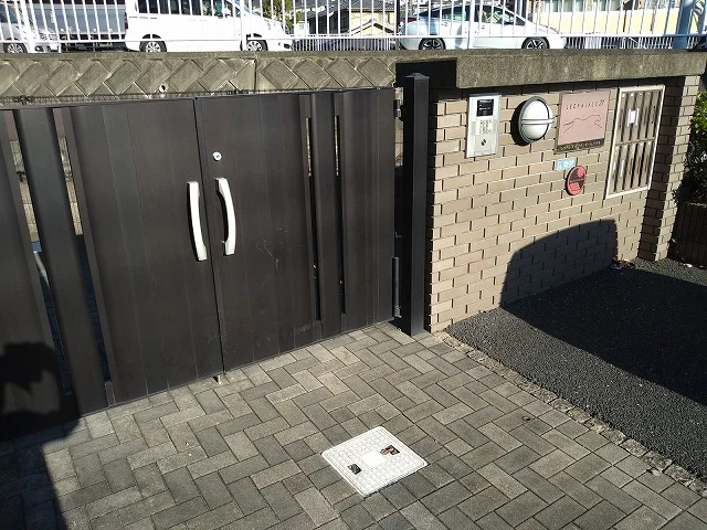 オートロックゲート設置
