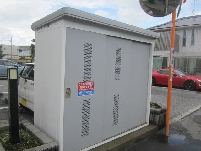 入居者様専用ゴミ庫です。