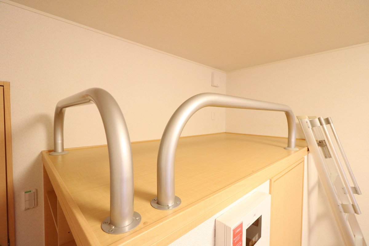 ロフトを寝室として活用すれば広々とした洋室を確保！