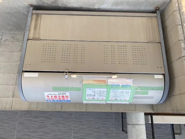 ゴミ置き場です。