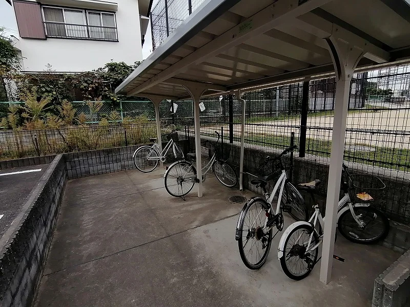 駐輪場です。