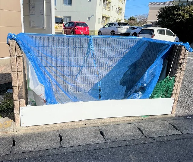 専用ごみ置き場