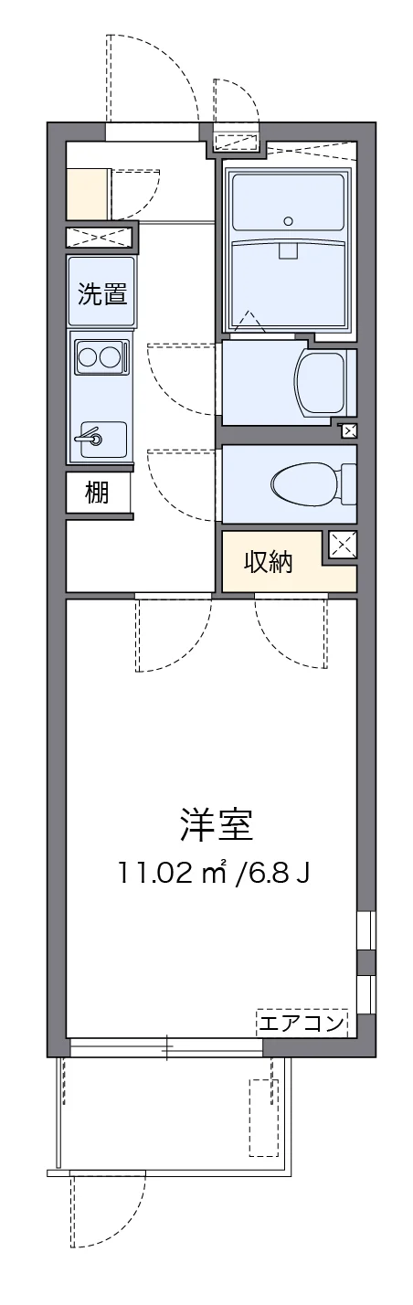 代表的な間取のため実際の間取とは異なる場合があります