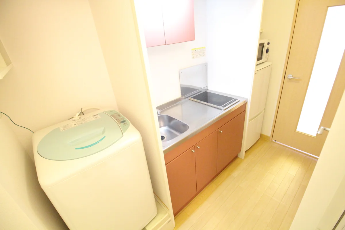 家電が揃っているので生活も楽にスタートできます♪
