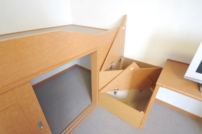 収納は大容量です！タンス要らずなので引越しも楽々