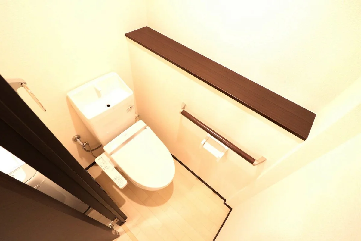 温水洗浄便座を完備しており快適な毎日を！