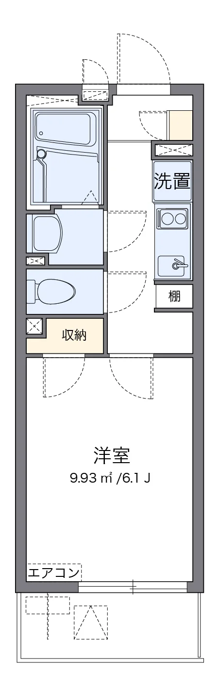 代表的な間取のため実際の間取とは異なる場合があります