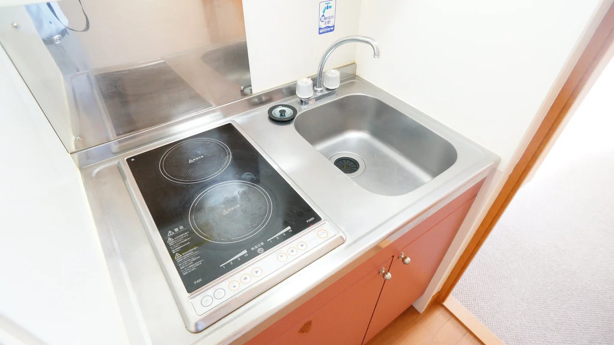 安心安全の電気コンロ　2口