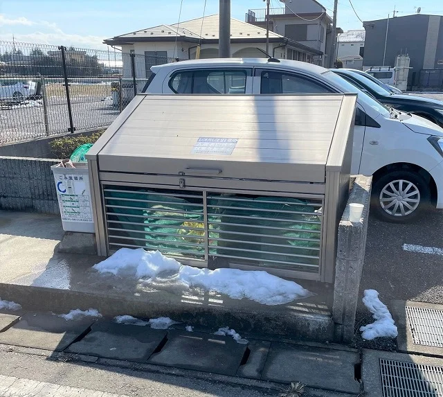 専用ごみ置き場