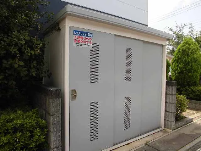 入居者様専用ゴミ庫です。