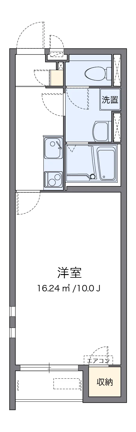 代表的な間取のため実際の間取とは異なる場合があります