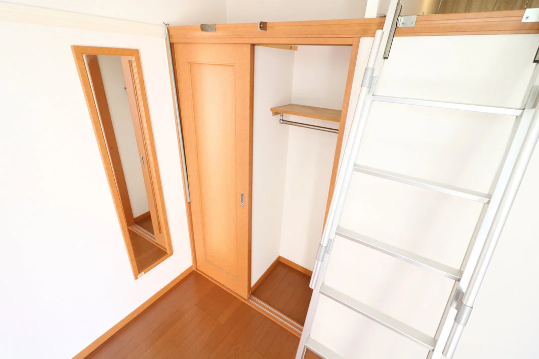 ロフトを活用すれば広々とした洋室を確保