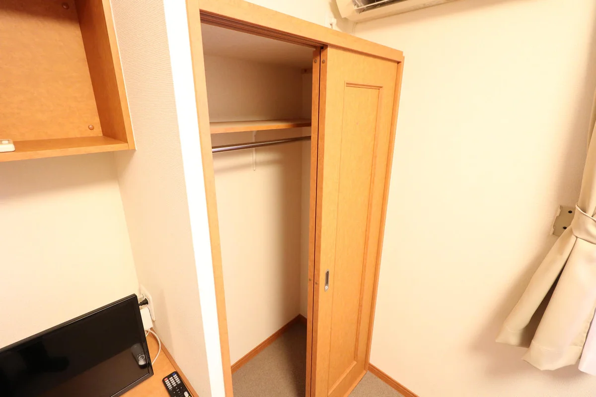 大切な衣類を収納出来るクローゼットを完備！