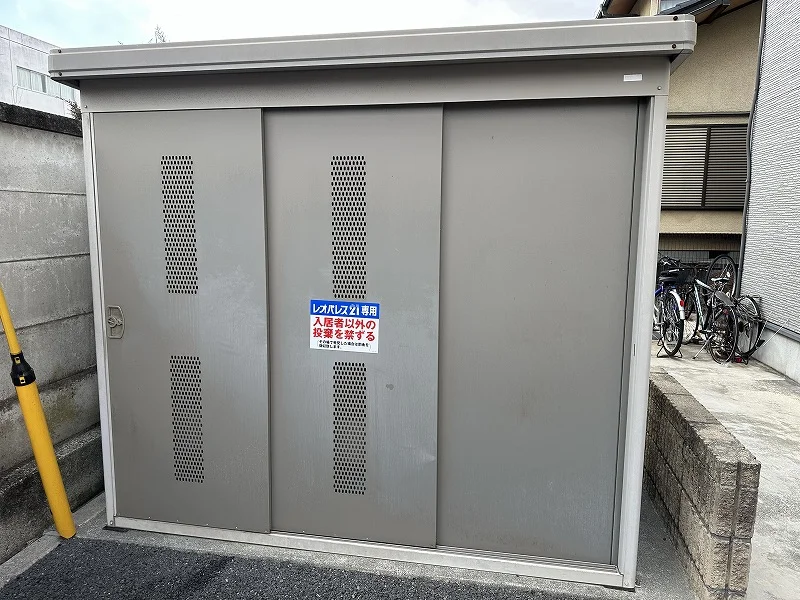 入居者様専用ゴミ庫となります