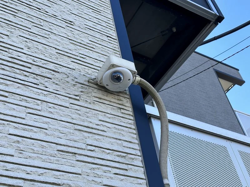 防犯カメラ付でセキュリティ面も安心です！