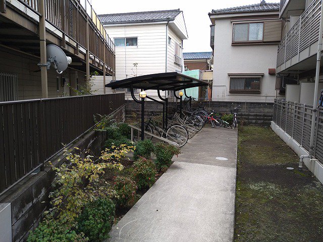 駐輪場／自転車＆原付のみ駐輪可能