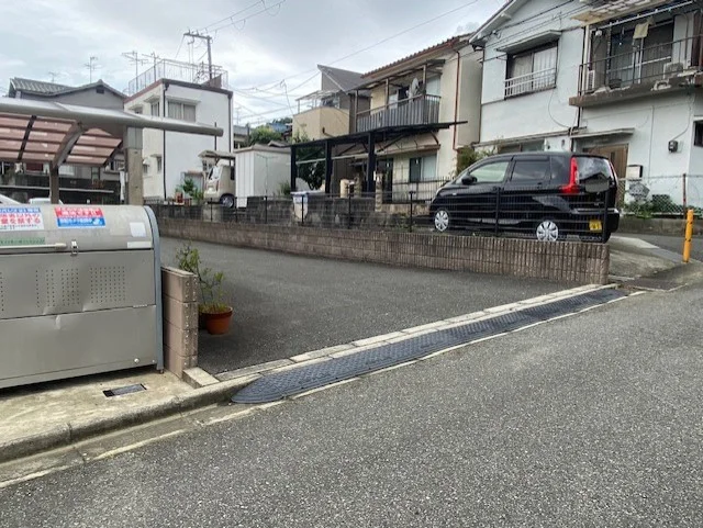 ゴミ置き場です。