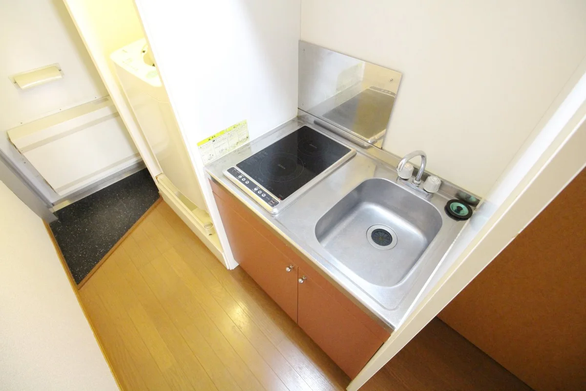 ２口コンロのラジエントヒーターはお手入れ簡単♪