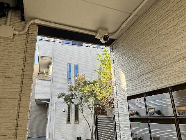防犯カメラ設置