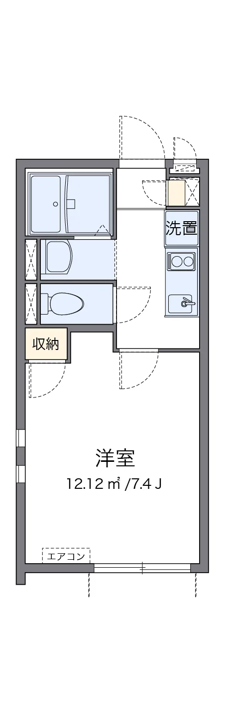 代表的な間取のため実際の間取とは異なる場合があります