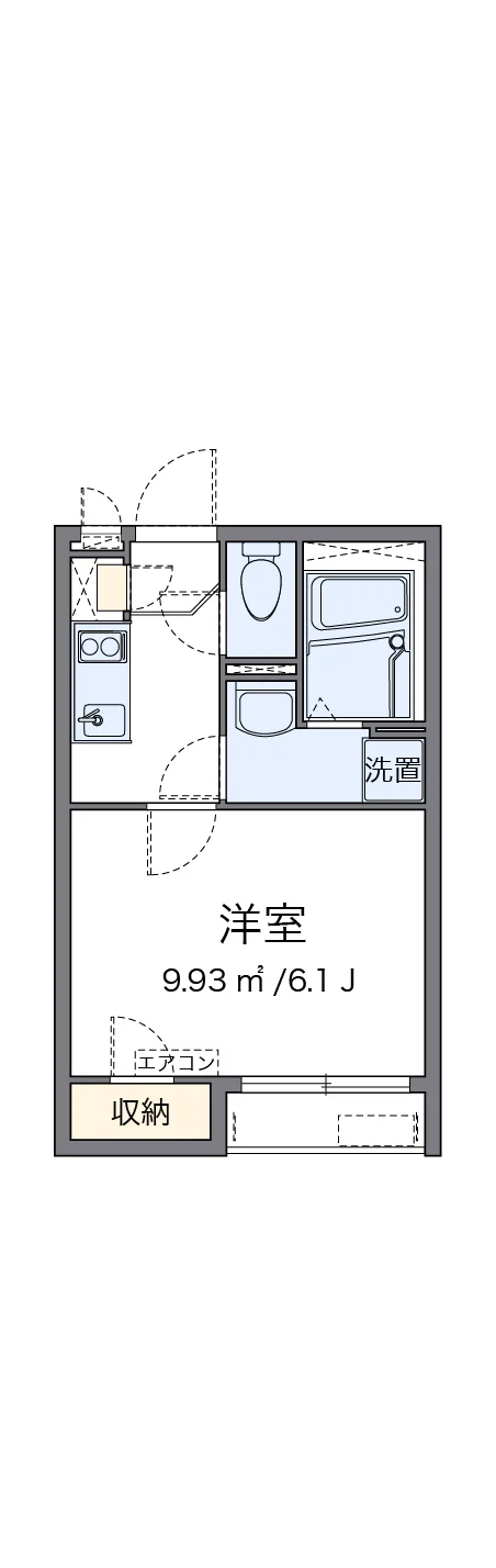 代表的な間取のため実際の間取とは異なる場合があります