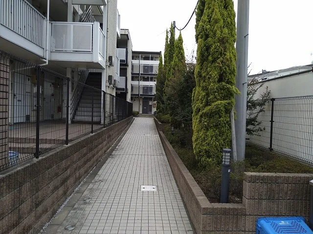 物件入口通路部