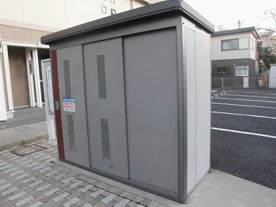 入居者様専用ゴミ庫です。