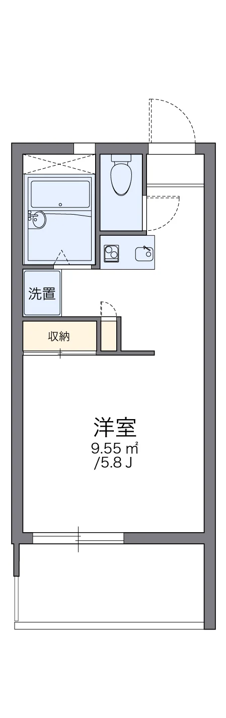 代表的な間取のため実際の間取とは異なる場合があります