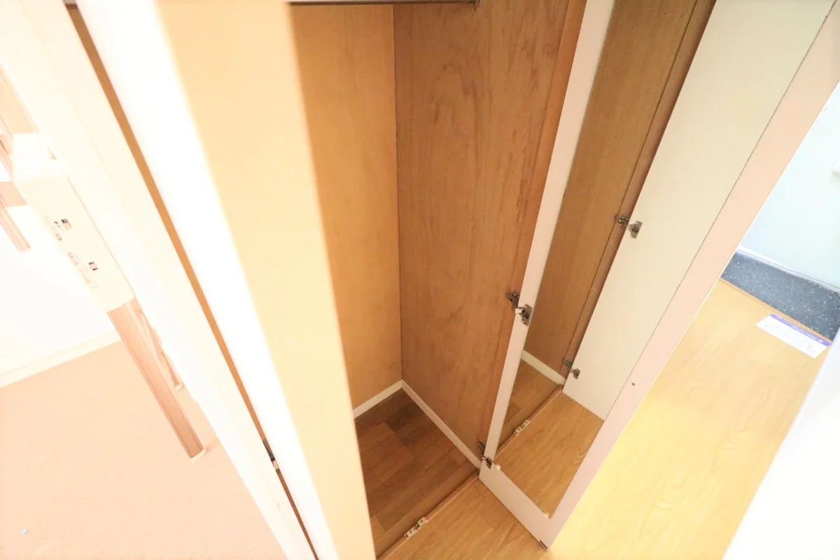 大切な衣類を収納出来るクローゼットを完備！