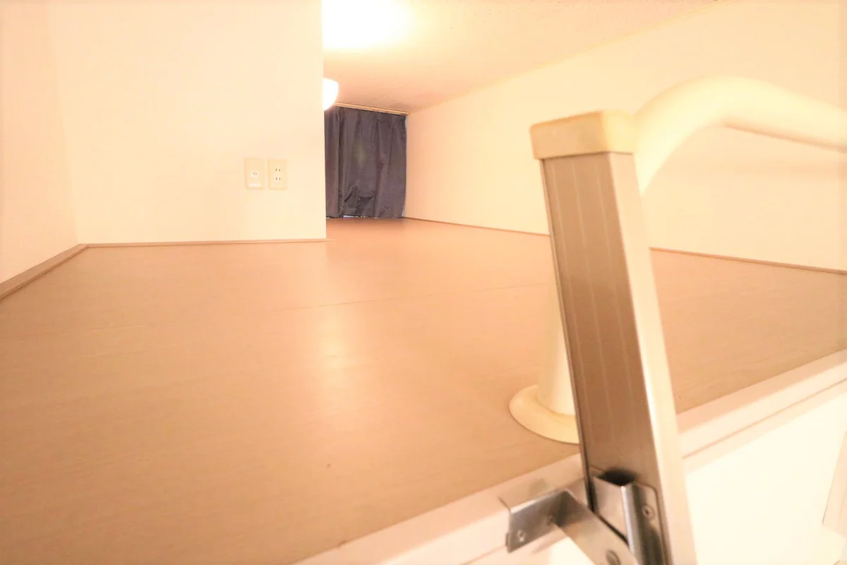 ロフトを活用すれば広々とした洋室を確保