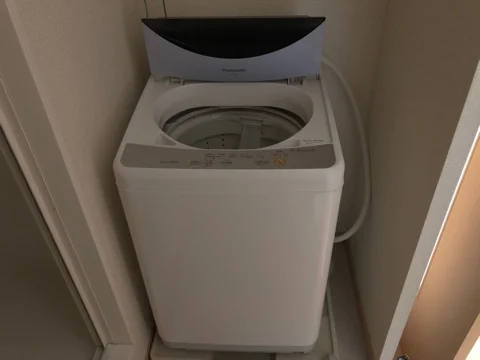 洗濯機室内完備です