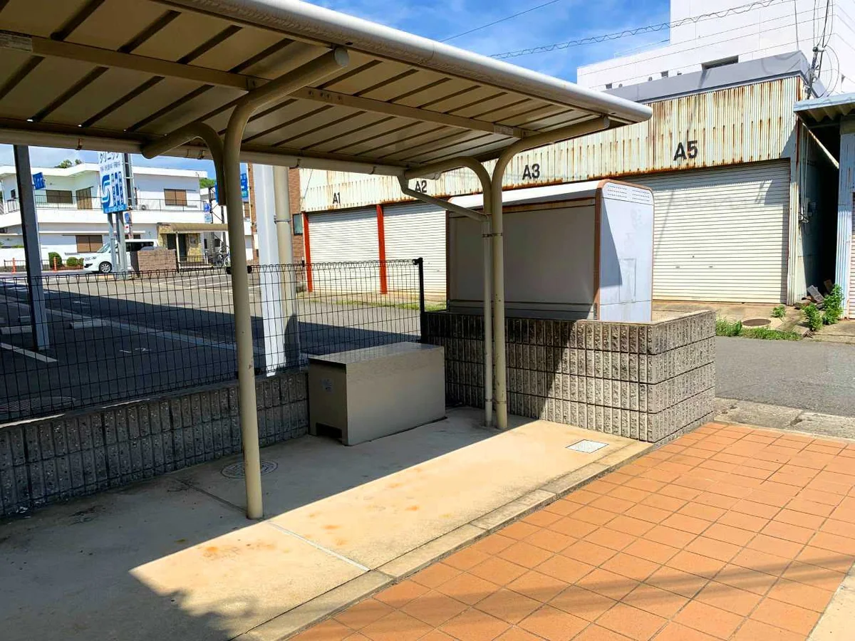 屋根付き駐輪場