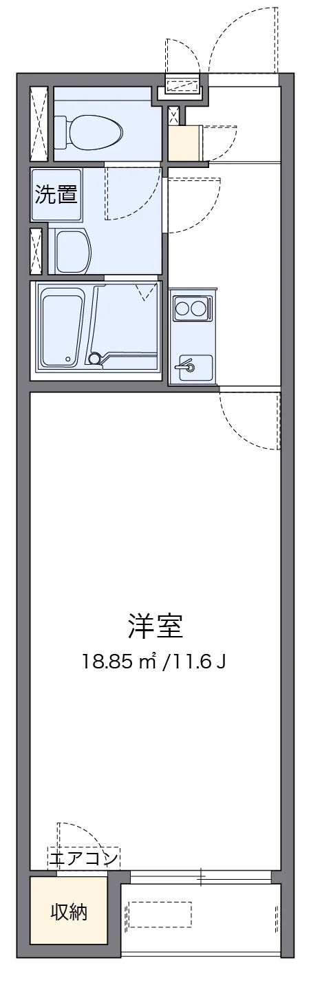 代表的な間取のため実際の間取とは異なる場合があります