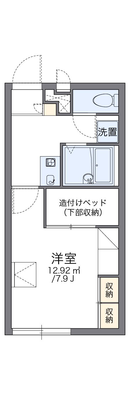代表的な間取のため実際の間取とは異なる場合があります
