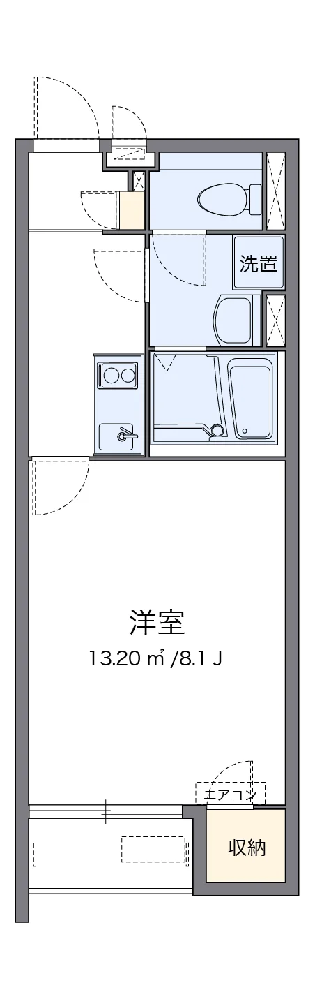 代表的な間取のため実際の間取とは異なる場合があります
