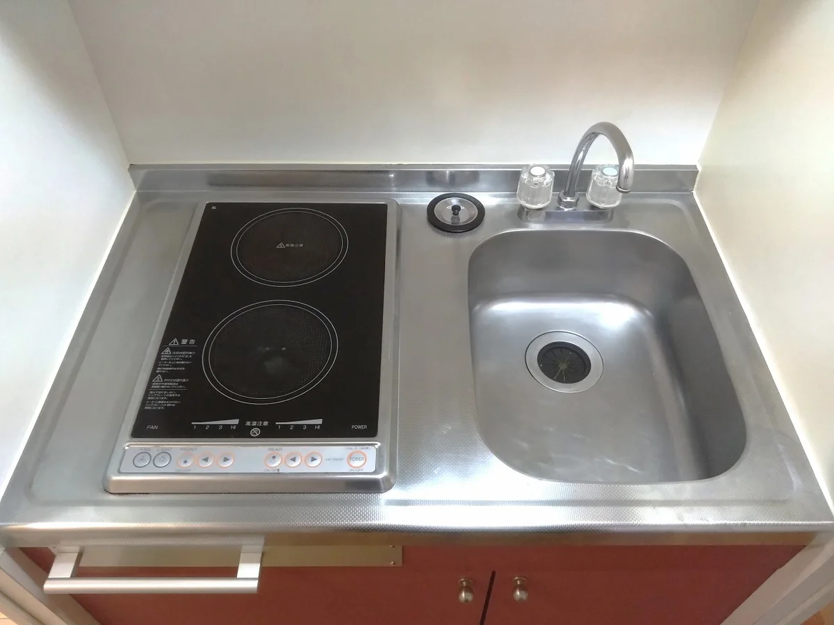 安心安全の電気コンロ　2口