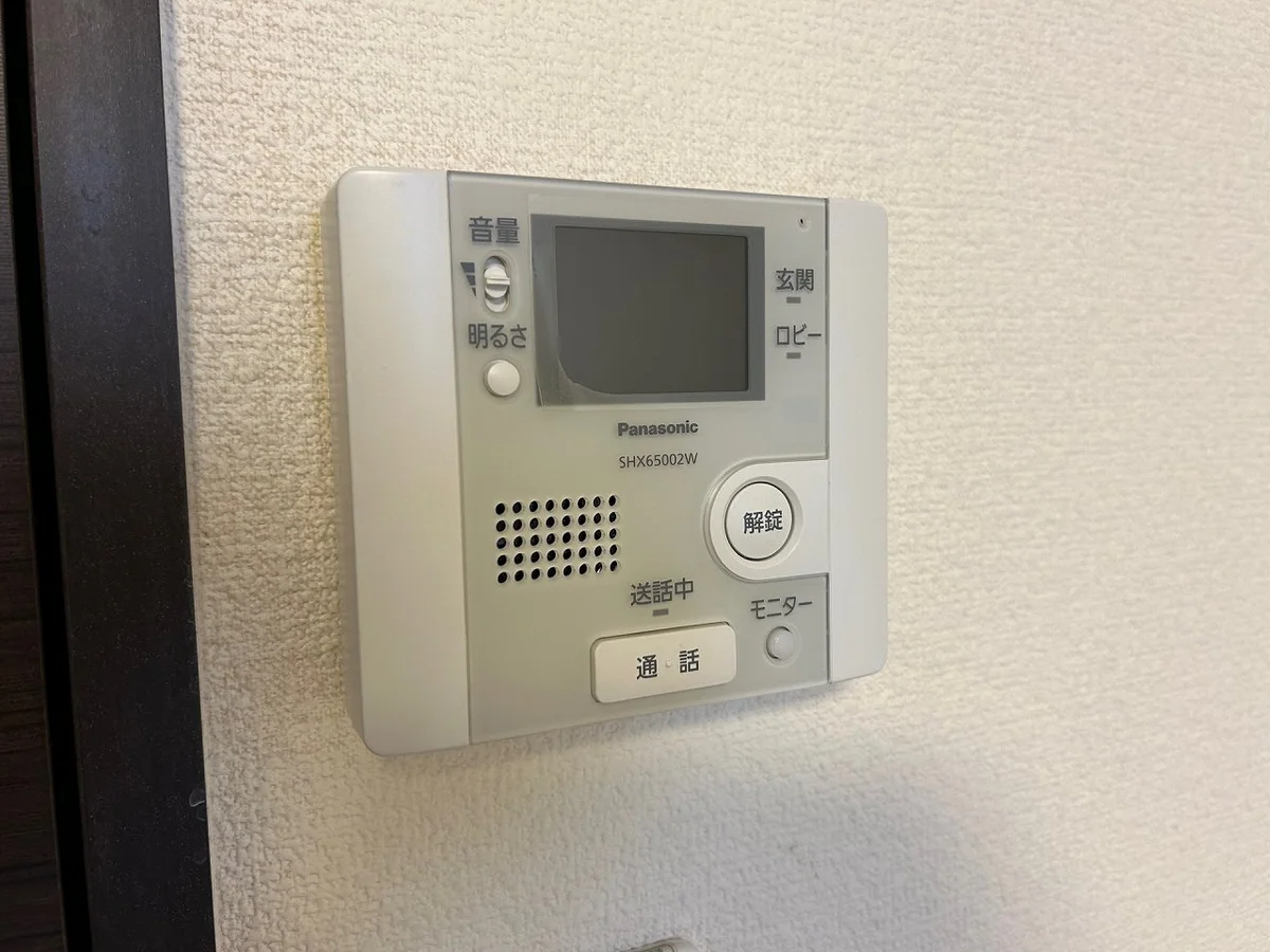 モニター付きインターホン