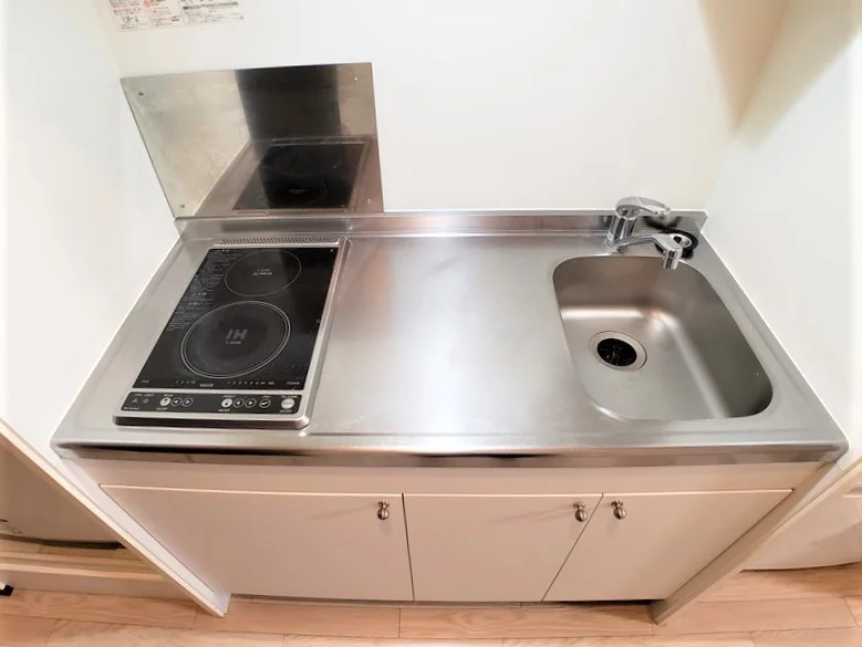 お掃除らくらくのフラットコンロ