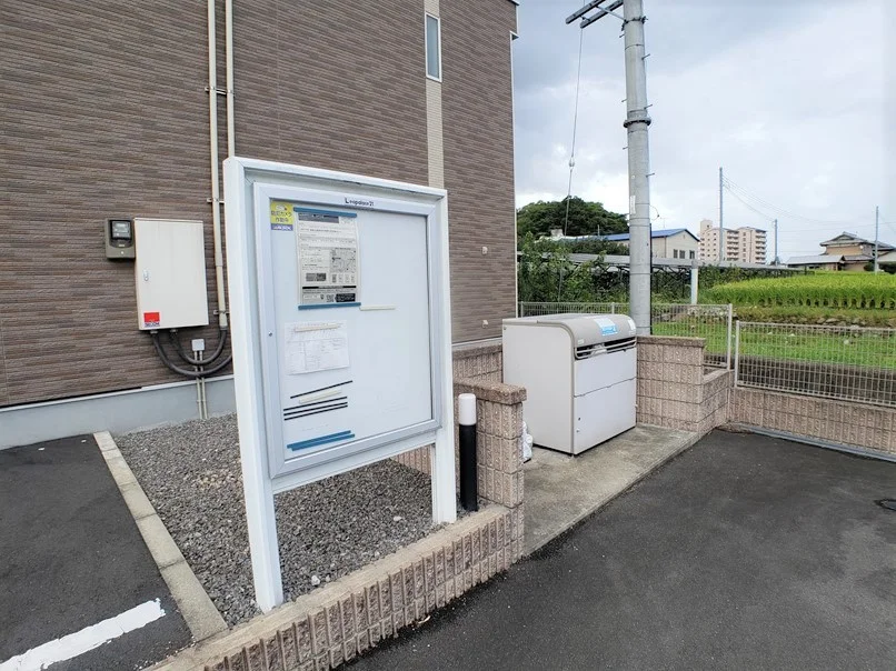 居住者専用のゴミ置き場