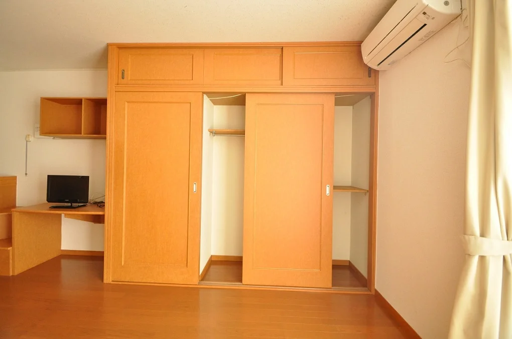 収納スペースもしっかり付いています。