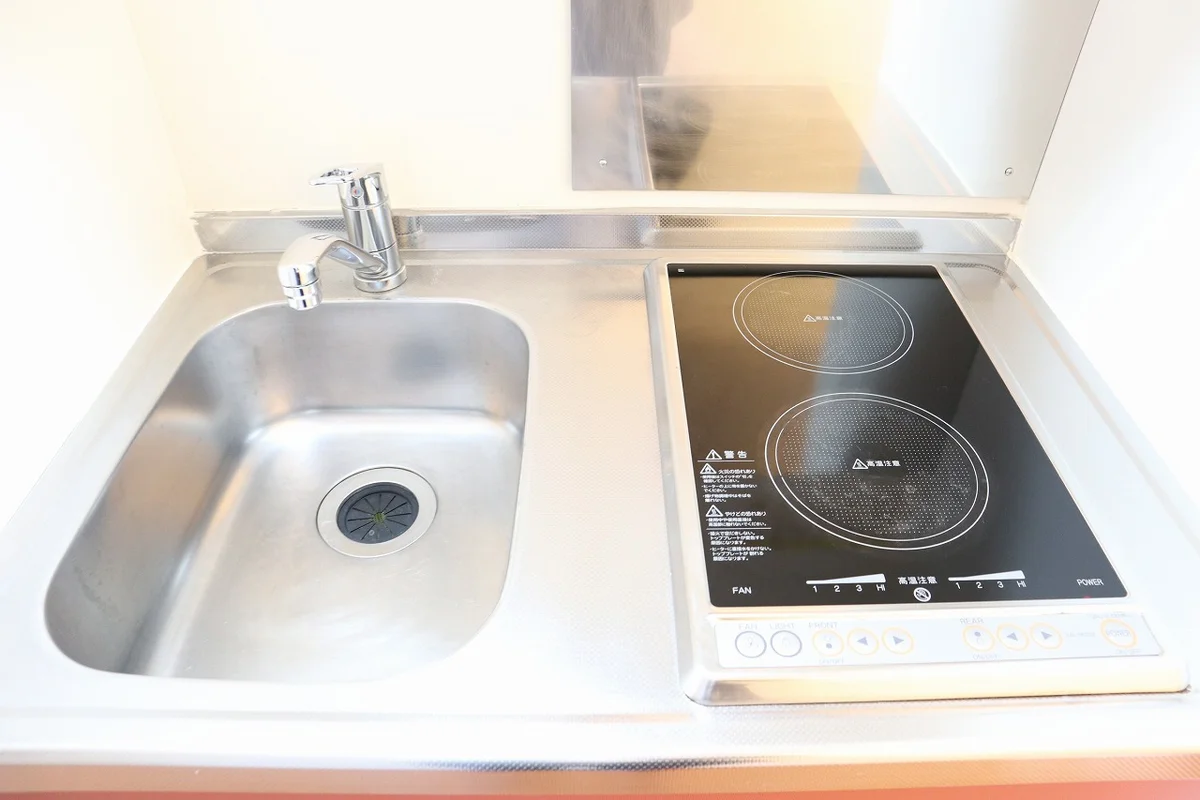 安心安全の電気コンロ　2口