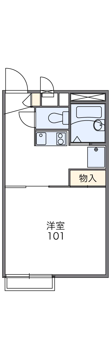 代表的な間取のため実際の間取とは異なる場合があります