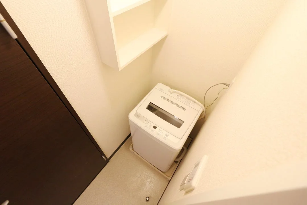 室内洗濯機完備によりお手軽に引越しが可能！