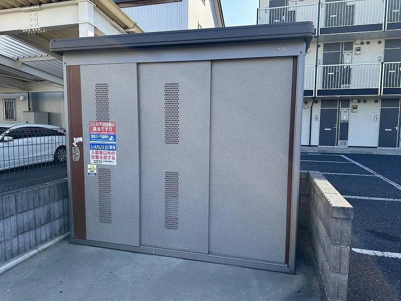 入居者様専用ゴミ庫となります