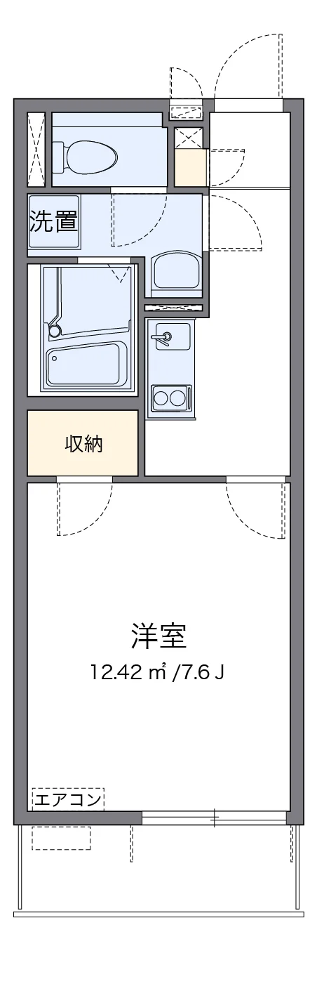 代表的な間取のため実際の間取とは異なる場合があります