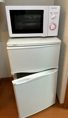 冷蔵庫・電子レンジがついています◎