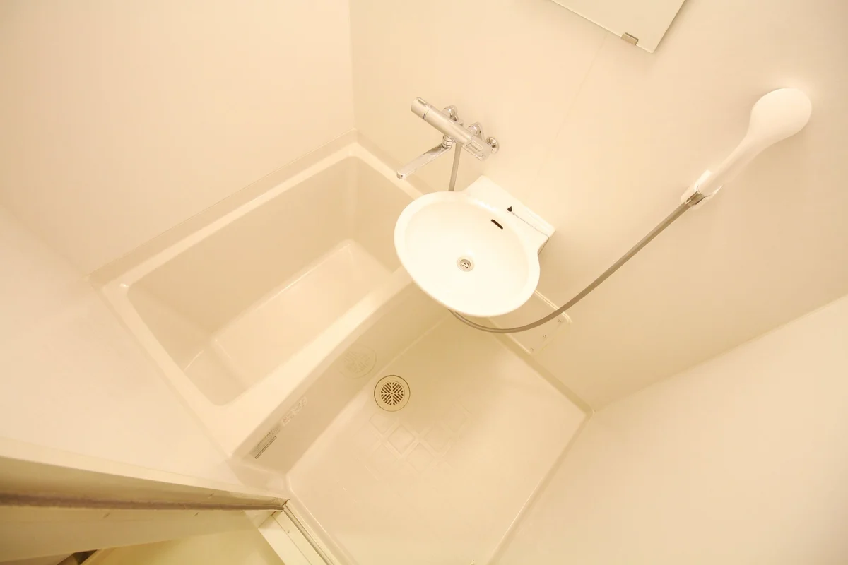 浴室乾燥機付きだから、雨天時のお洗濯もＯＫ♪