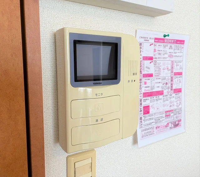 モニター付きインターホン